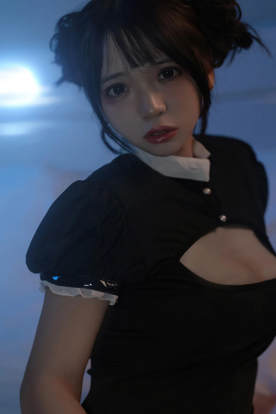 疯猫ss - No.157 黑色护士 [40P-371MB] tg@simisebaisi 【丝足阁】015.webp